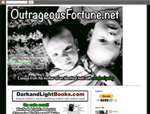 Tablet Screenshot of outrageousfortune.net